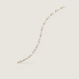Marquise and Canary Round Bracelet