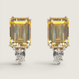 EARRING EC W/PS - EF555/CZ