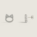 SMALL CAT HEAD EARRING - SMCATHEADEAR