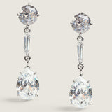 EARRING RD -W/BAG -W/PS - RDWBPS/CZ