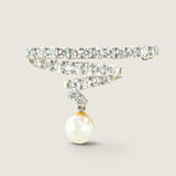 BROOCH ZIG ZAG SMALL W/PL