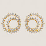 Large Swirl Earrings (13 TCW)