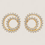 Large Swirl Earrings (13 TCW) - Fantasia by DeSerio
