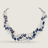Sapphire Chandelier Drop Necklace (75.5 TCW)