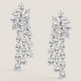 Shooting Star Cluster Drop Earrings (22 TCW)