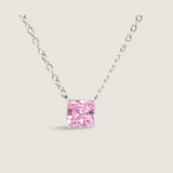 1CT SQUARE PENDANT - P6MMSQ/PINK