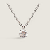 1CT SOLITAIRE PENDANT WITH BAIL - P1RBAIL/CZ