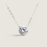 2CT SOLITAIRE PENDANT - P2R/CZ