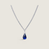 Sapphire Briolette Drop Necklace (16.75 TCW)