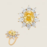 OVAL SURROUNDED BY PEARSHAPE F589-CAN-CZ-14K