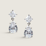 PRINCESS TOP WITH PEARSHAPE DROP - EF604/CZ