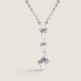3 LOZENGE STONE PENDANT - PF618/CZ