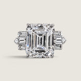 Reverie Emerald-Cut Ring (7 Carat Center)