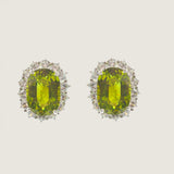 EARRING - EF632/PERIDOT/CZ