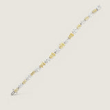 GRADUATED OVAL BRACELET - BF624GD/CAN/CZ