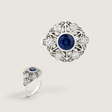 Antique Sapphire Ring (1.7 TCW)