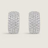 EARRING EARRING LARGE PAVE  - EF203/CZ
