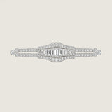 Art Deco Style Long Brooch