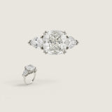RING ANTIQUE F683-CZ-14K