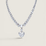 GRAD. OVALS W HEART DROP - N102/CZ