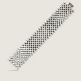 Extra-Wide Multi-Row of Rounds Bracelet (64 TCW)