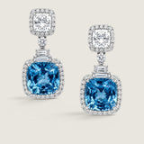 SM. CUSHION CUT W/ LARGE CUSHION DROP - EF853/AQ/CZ