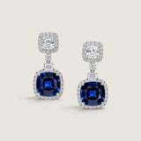 SM CUSHION CUT TOP/ WITH LARGE CUSHION DROP - EF853/SAP/CZ