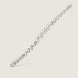 Graduated Asscher Tennis Bracelet (70 TCW)