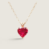 Crimson Heart Ruby Pendant (2 TCW)