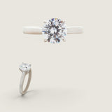 2CT IN 4 PRONG SETTING F938-8-CZ-14K