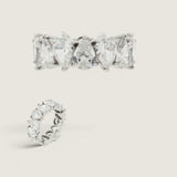 .7ct PEAR SHAPES ALTER. DIRECTION(11.2TDW) F942-CZ-14K