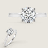 1.25CT SOLITAIRE F938-7.25-CZ-14K