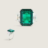 12.5CT EMER. CUT W/ TRAP SIDES F848-EM-CZ-14K