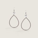 WIDE OPEN PEAR SHAPE W/ PEAR ON TOP - EF956/CZ