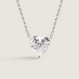 6CT HEART SHAPE PENDANT - P12MMHS/CZ