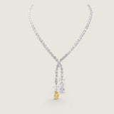 LARIAT WITH PEARSHAPE DROP - N39PS/CAN/CZ