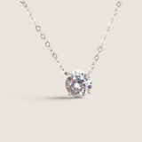 Round Pendant with Side Chain (2.5 TCW)