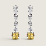 Soleil Cushion Drop Earrings (30.6 TCW)