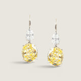 6.5X4.5MM OVAL WITH 11X9 OVAL DROP ON WIRE - EF1065/CAN/CZ