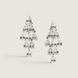 PEARSHAPE DROP EARRING - EF1087/CZ