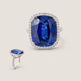 LARGE OVAL WITH MICROPAVE F1089-SAP-CZ-14K