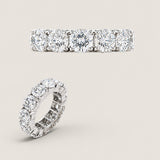 .8CT ROUND STONE ETERNITY BAND F1095-CZ-14K