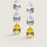 3 STONE PEAR DROP TW 19CTS - EF907/CAN/CZ