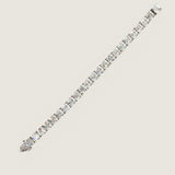 Asscher Cut Tennis Bracelet (34.5 TCW)