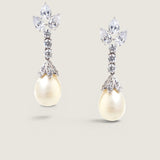 PEARL DROP WITH CLUSTER TOP - EF1164P/PRL/CZ