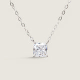1CT PRINCESS CUT PENDANT - P6MMSQ/CZ
