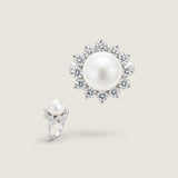 RING 1PL-11MM/12RD-1.8CT CJ20-PRL-CZ-14K