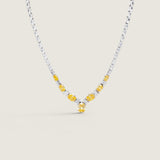 NECKLACE OV W/BAG - N114/CAN/CZ