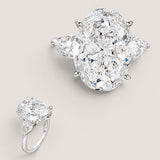 OVAL CENTER 12CT/2PS-1.8CT 17306X-CZ-14K