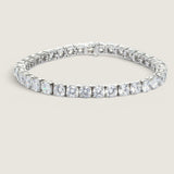 Round Tennis Bracelet (17 TCW)